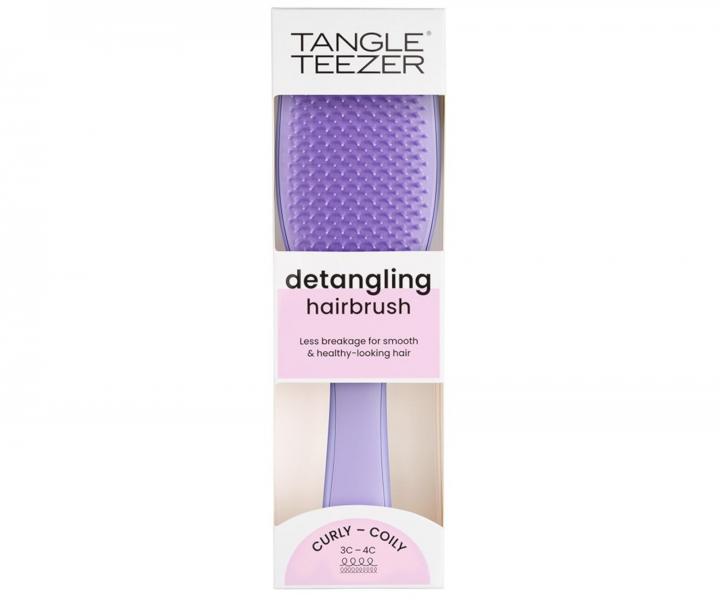 Kartáč na rozčesávání kudrnatých vlasů Tangle Teezer The Ultimate Detangler Naturally Curly Purple Passion - fialový