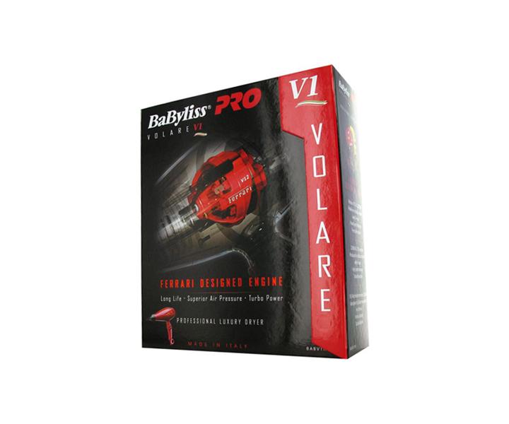 Babyliss Pro Ferrari set VOLARE V1 Profesionální fén + žehlička