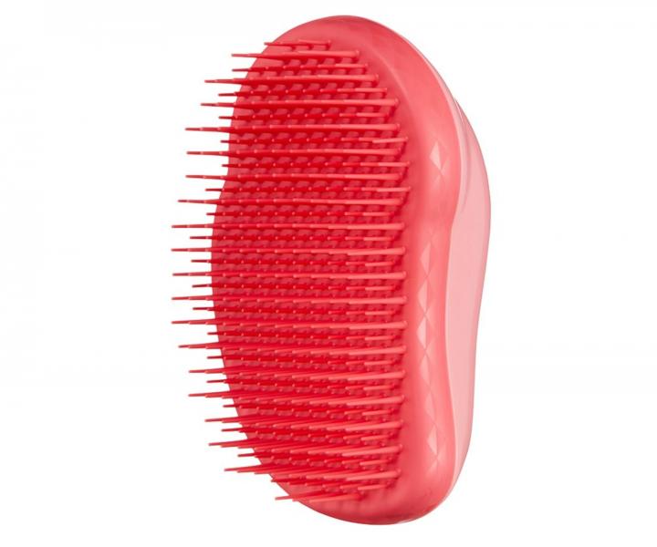 Kartáč na rozčesávání hustých a kudrnatých vlasů Tangle Teezer Original Thick and Curly Lipstick Duo - růžový