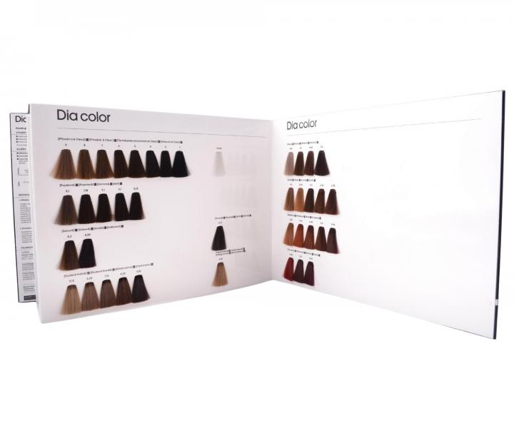 Vlasov� vzorn�k p�eliv� Lor�al Professionnel Dia Book Dia Light & Dia Color