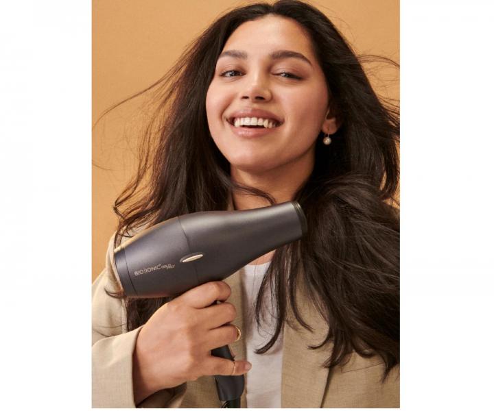 Profesionální fén na vlasy Bio Ionic GoldPro Speed Dryer - 2000 W, tmavě šedý