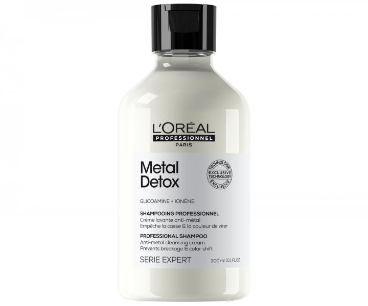 D�rkov� sada pro barven� a po�kozen� vlasy Lor�al Professionnel Serie Expert Metal Detox Duo