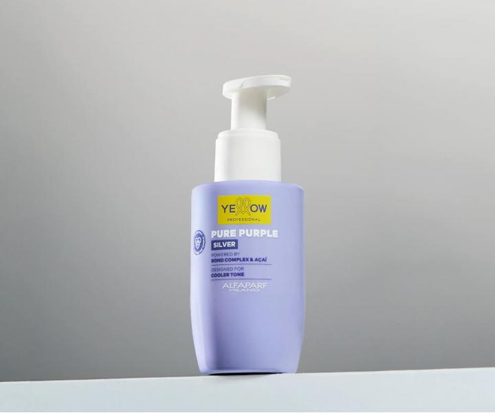 Koncentrovan� fialov� pigment pro neutralizaci �lut�ch t�n� Yellow Professional Silver Pure Purple - 100 ml