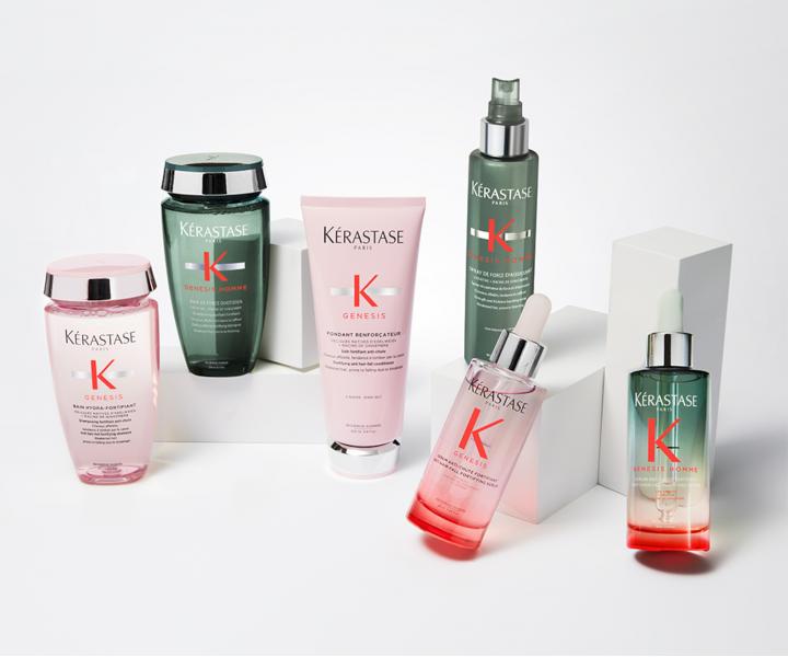 Čisticí posilující šampon pro oslabené vlasy pro muže Kérastase Genesis Homme - 250 ml