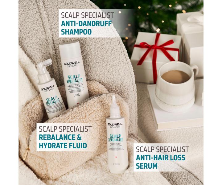Drkov sada pe o zdravou pokoku hlavy Goldwell Dualsenses Scalp Specialist Set + kosmetick tatika zdarma