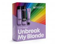 D�rkov� sada pro pos�len� v�echy typ� zesv�tlen�ch blond vlas� Matrix Unbreak My Blonde