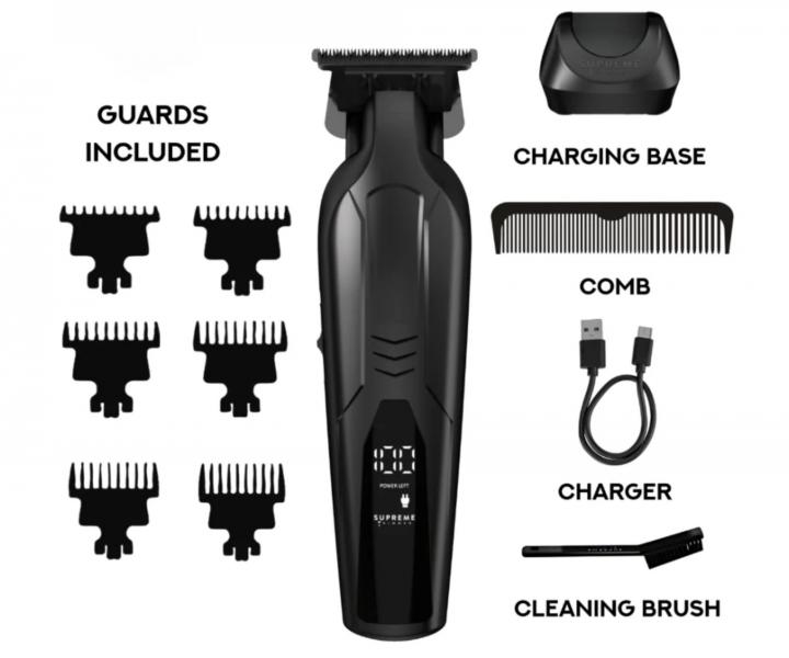 Profesion�ln� konturovac� strojek na vlasy Supreme Trimmer Vader Lite ST3700 - �ern�