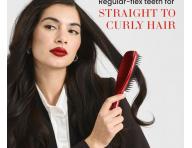 Cestovn� kart�� na roz�es�v�n� vlas� Tangle Teezer Ultimate Detangler Mini The Devil Wears Prada - metalicky �erven�/�ern�