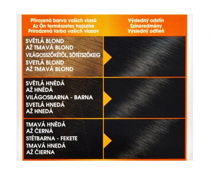 Permanentní barva Garnier Color Naturals 2.0 přirozená černá