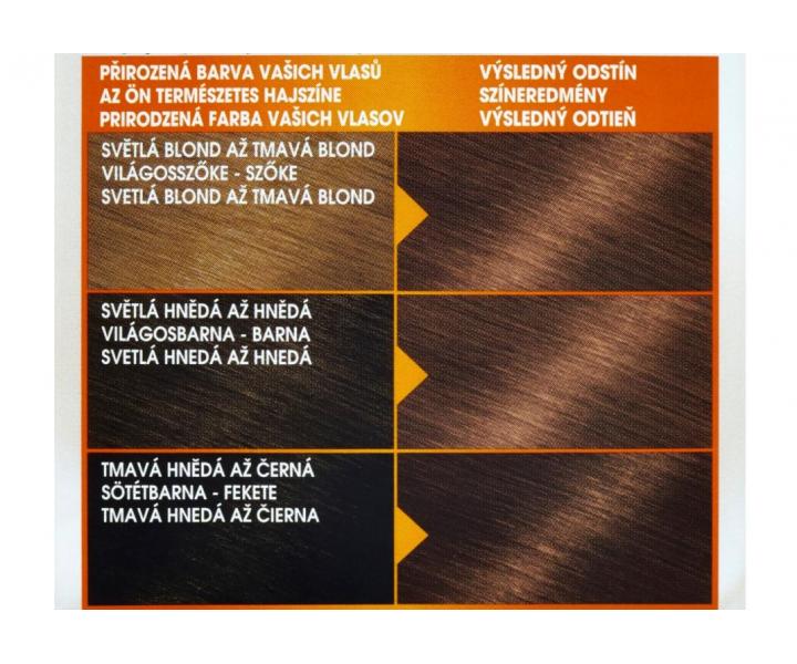 Permanentn� barva Garnier Color Naturals 6.23 �okol�dov� karamelov�