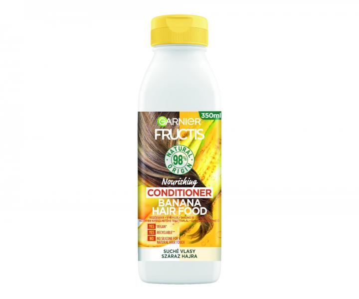 Vyživující kondicionér pro suché vlasy Garnier Fructis Banana Hair Food - 350 ml