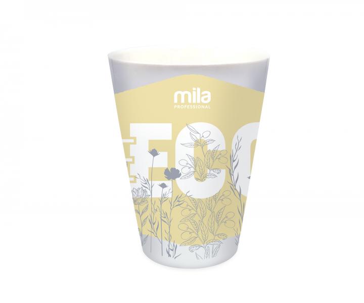 Keramick hrnek Mila Professional Be Eco SOS Nutrition - lut, 400 ml