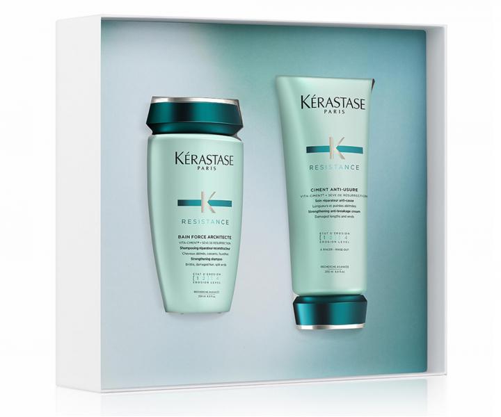 D�rkov� sada pro oslaben� a po�kozen� vlasy K�rastase Resistance Spring Box