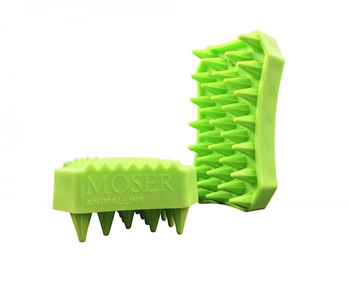 Vyčesávací gumový kartáč na srst Moser Sheddy 2999-7035