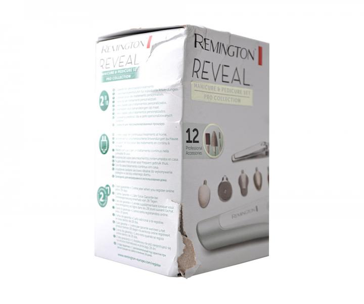 Set na manikúru a pedikúru Remington Pro Colection MAN3000 - poškozený kartonový obal