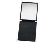 Skládací kadeřnické zrcadlo Sibel i-mirror černé - 23,3 x 31,8 cm