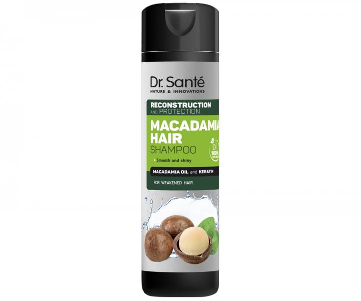 Šampon pro rekonstrukci poškozených vlasů Dr. Santé Macadamia - 250 ml