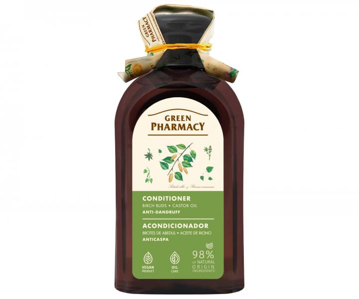 Kondicionér proti lupům s ricinovým olejem Green Pharmacy - 300 ml
