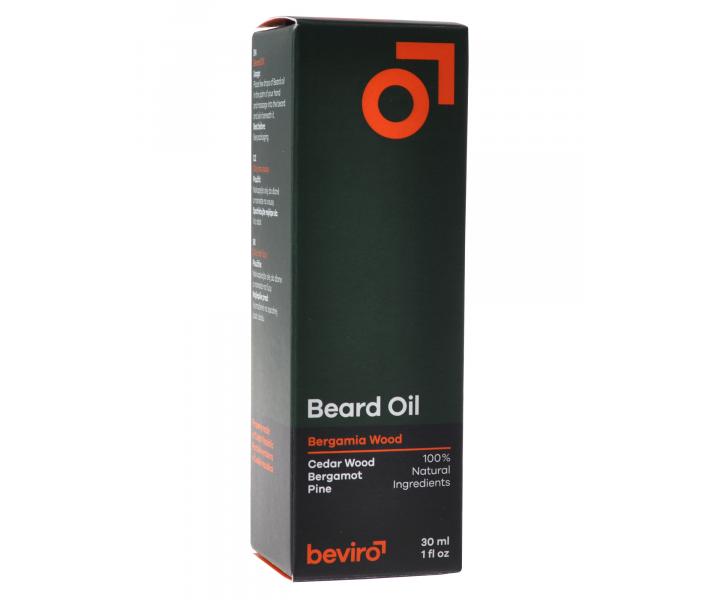 Olej na vousy Beviro Bergamia Wood - 30 ml