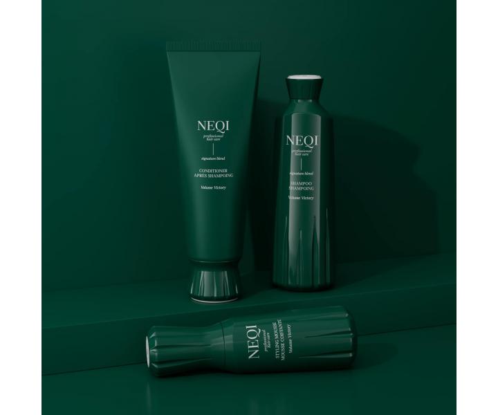 Stylingová pěna pro objem jemných a slabých vlasů Neqi Volume Victory Styling Mousse - 150 ml