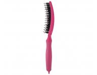 Kartáč Olivia Garden Fingerbrush Combo Medium - růžový