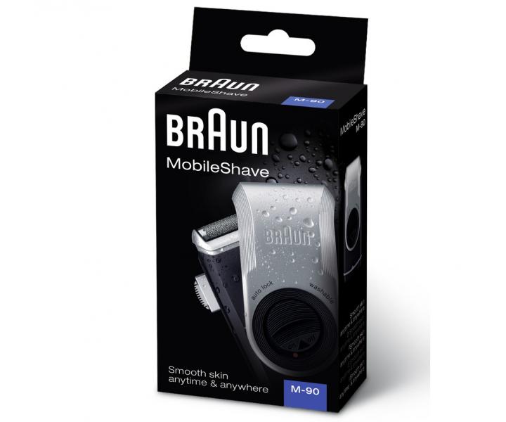 Cestovní holicí strojek Braun MobileShave M-90
