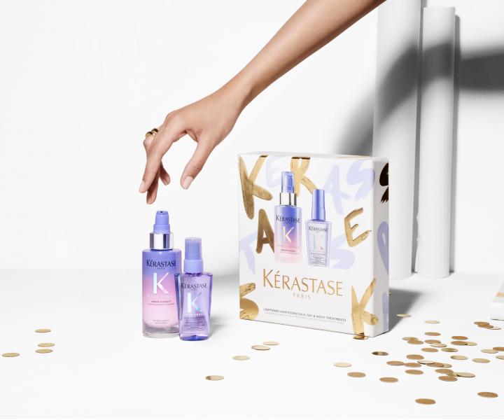 Dárková sada pro výživu blond vlasů Kérastase Blond Absolu