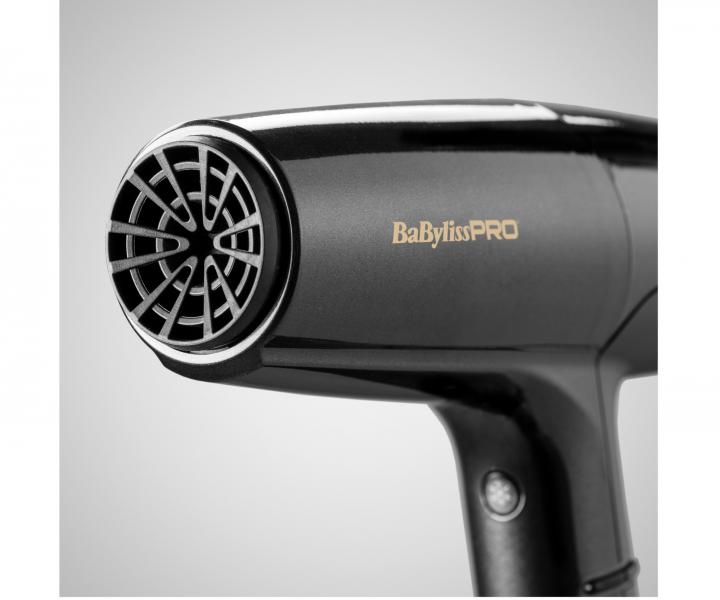Profesionální fén na vlasy BaByliss Pro Falco BAB8550E Gold - 2000 W, černo-zlatý