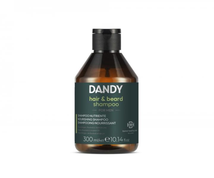 Pánská cestovní sada pro péči o vlasy a vousy s kosmetickou taštičkou a hřebínkem na vousy Dandy