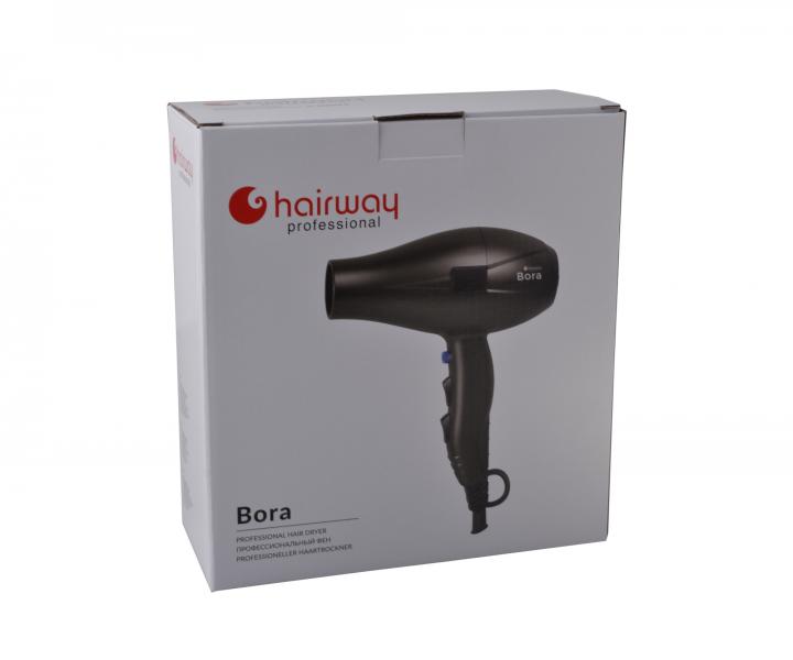 Profesionální fén na vlasy Hairway Professional Bora - 2400 W, metalický šedohnědý