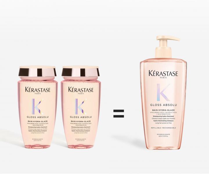 ada pro hydrataci a rozjasnn dlouhch vlas se sklonem ke krepatn  Krastase Gloss Absolu