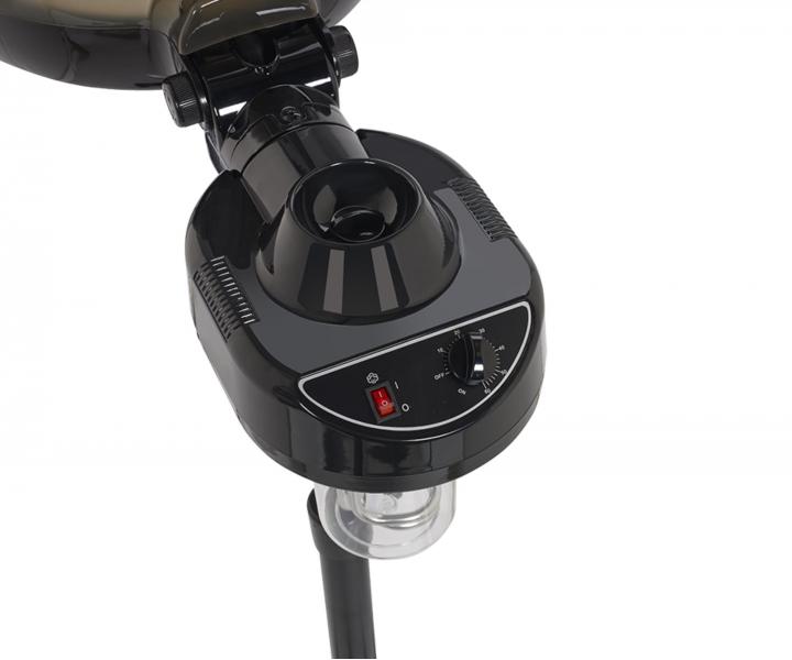 Profesionln parn napaova na vlasy Original Best Buy Provapo Hood Steamer EU - ern/kouov