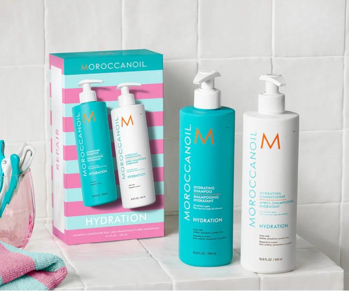 D�rkov� sada pro hydrataci such�ch vlas� Moroccanoil Hydration Duo - 2 x 500 ml