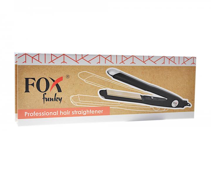 Profesionální žehlička na vlasy Fox Funky - 24 x 90 mm