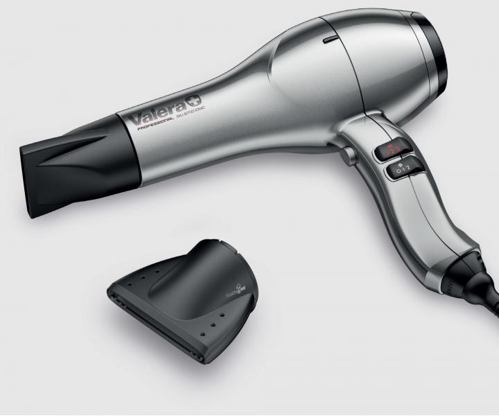 Profesionální fén na vlasy Valera Swiss Silent Jet 8700 - 2400 W, chromový
