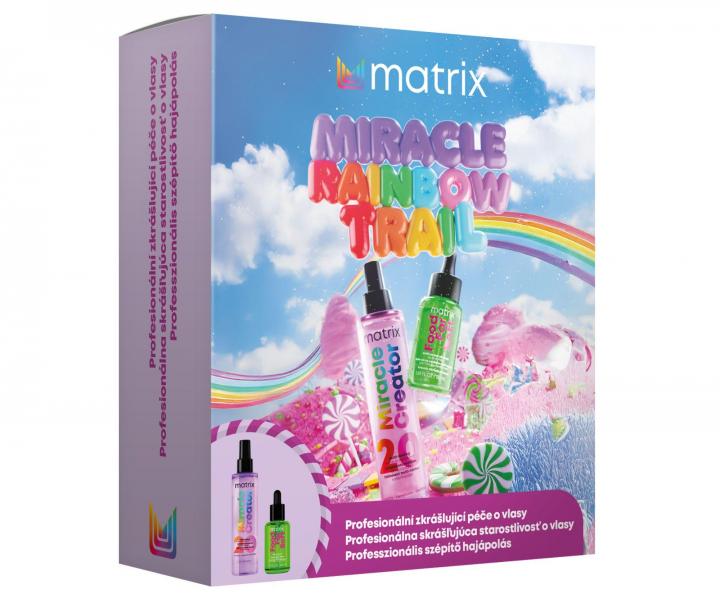 D�rkov� sada pro p��i a ochranu vlas� Matrix Miracle Rainbow Trail