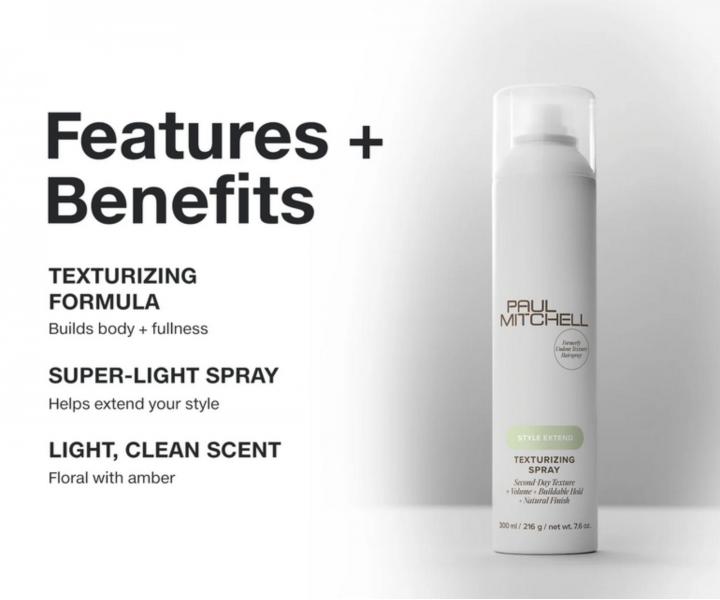 Lehk� texturiza�n� sprej na vlasy Paul Mitchell Style Extend Texturizing Spray - 300 ml
