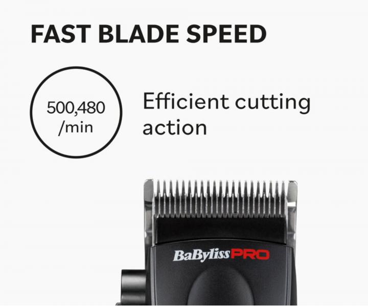 Profesion�ln� strojek na vlasy a vousy BaByliss Pro FX86E FreshFX  Clipper - �ern�