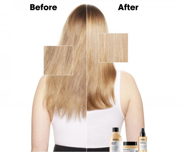 Regenera�n� maska pro po�kozen� vlasy Lor�al Professionnel Serie Expert Absolut Repair - 500 ml