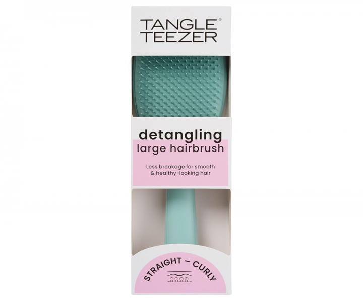 Kartáč na rozčesávání vlasů Tangle Teezer The Ultimate Detangler Large Marine Teal - mentolový, 23 x 7 cm