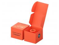 Masážní exfoliační kartáč na pokožku hlavy Freylish Massage Exfoliating Brush - oranžový