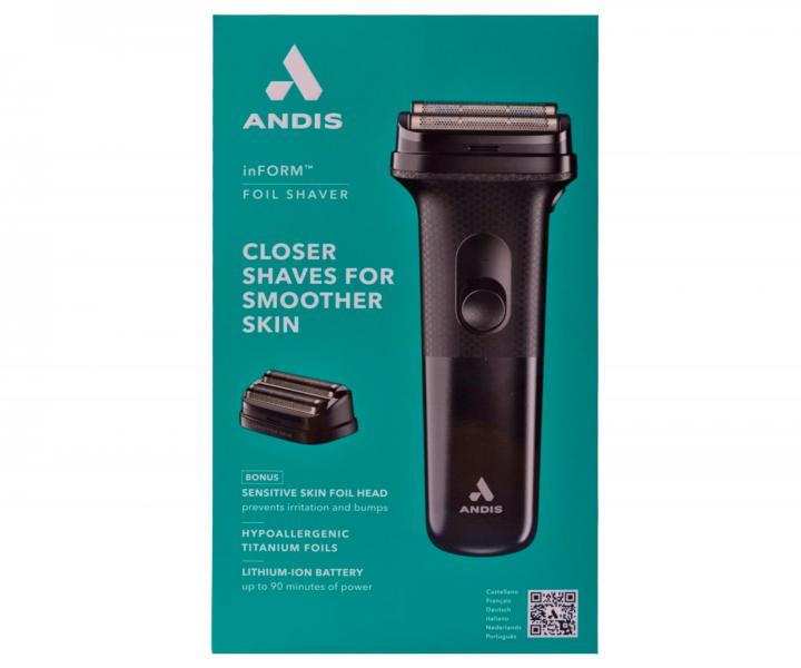 Plan�etov� holic� strojek Andis inForm Foil Shaver FS-1 - �ern�