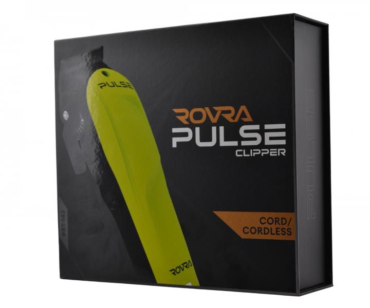 Profesion�ln� st�ihac� strojek na vlasy Rovra Pulse Clipper 6482 - neonov� zelen�