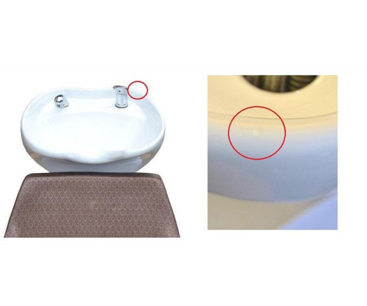 Kadeřnický mycí box Detail Luxor - hnědý (89) - II. jakost - kaz glazury