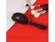 Kart�� na roz�es�v�n� a fouk�n� vlas� s kan��mi a nylonov�mi �t�tinami Sister Young Coco Hair Brush - �ern�