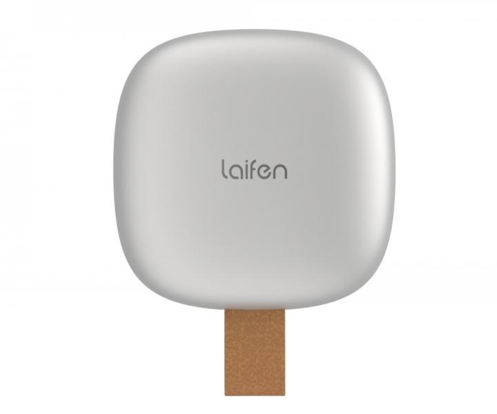 Cestovn� kart�� na vlasy se zrc�tkem Laifen Air Silver - st��brn�