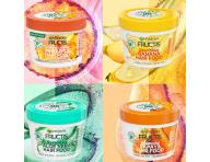 Regenerační maska pro poškozené vlasy Garnier Fructis Papaya Hair Food 3 Usages Mask - 400 ml