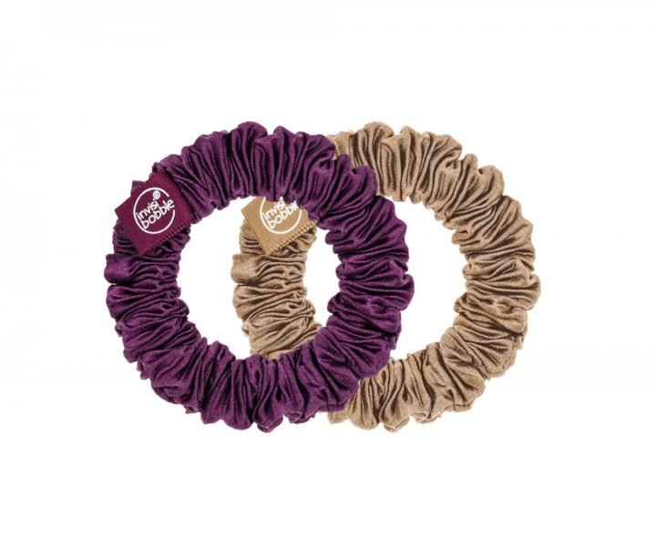 Ozdobné spirálové gumičky Invisibobble Sprunchie Slim The Snuggle is Real - 2 ks