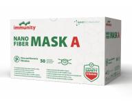 Ochranná rouška s filtrem z nanovlákna Batist Nano Fiber A - 17,5 x 9,5 cm, 50 ks
