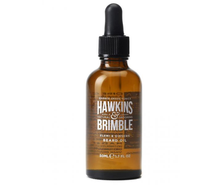 Vyživující olej na vousy a knír Hawkins & Brimble Beard Oil - 50 ml